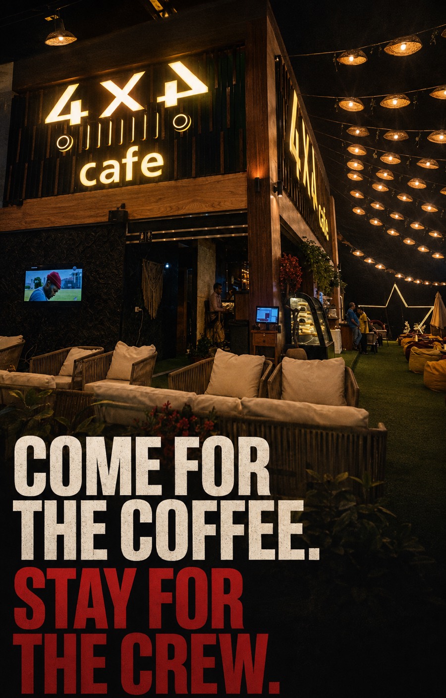 Coffee and cars on Waslet Dahshur